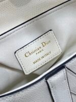 Dior Saddle Latte Grained Calfskin Bags With Slim Strap - Bag - Image 10