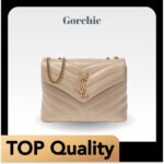 [TOP] SAINT LAURENT Loulou small quilted leather shoulder bag