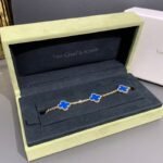 Van Cleef & Arpels Vintage Alhambra Bracelet, 5 motifs - Image 2