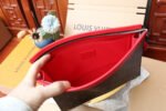 [TOP]Louis Vuitton Monogram Pochette Voyage MM Clutch Bag - Sari Red - Image 9