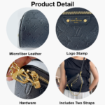 Louis Vuitton Empreinte Monogram Leather Black Mini Bumbag - Bag - Image 15