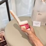 Dior Dway Shearling Flip Flops Red Shoes - Image 9