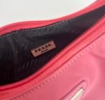 Prada Hobo Medieval Moon Bag - Red Bag - Image 7