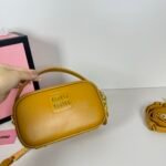 Miu Miu Leather Shoulder Bag - Image 5