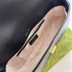 Gucci Horsebit 1955 Small Black Leather Shoulder Bag - Image 9