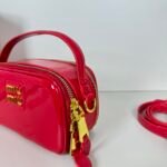 Miu Miu Leather Shoulder Bag - Image 7