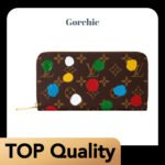 [TOP]Louis Vuitton Yayoi Kusama Zippy Wallet - Monogram Multicolor
