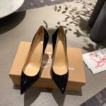 Christian Louboutin Kate Pumps Black Leather - Shoes - Image 2