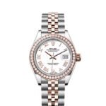 Rolex Datejust Rolex watch, Oystersteel, Rose Gold, Diamonds, Classic Size