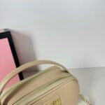 Miu Miu Leather Shoulder Bag - Image 7