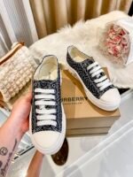 Burberry New Listing Temperament White Shoes - Black Shoes - Image 6