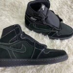 Travis Scott x Air Jordan 1 high OG Black Phantom - Shoes - Image 4