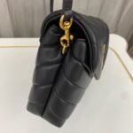 SAINT LAURENT Loulou Toy quilted leather shoulder bag black - Bag - Image 3