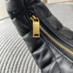 Saint Laurent YSL ICARINO in quilted nappa Hobo Bag - Black - Image 7