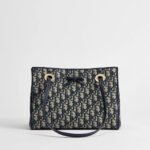 Dior Small Shopping Bag Blue Dior Oblique Jacquard - Bag