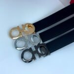 Ferragamo Initiales 35mm Reversible Belt (No box) - Accessories