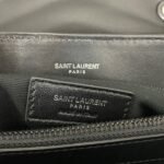 SAINT LAURENT Loulou Medium quilted leather shoulder bag black - Bag - Image 13