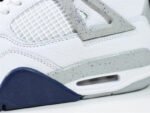 Jordan 4 RetroWhite Midnight Navy - Shoes - Image 8