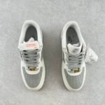 Nike Air Force Fashion White Grey - Shoes - Image 4