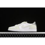 Jordan 1 Retro Low White Ghost Green Black DM783 - Shoes