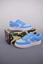 A BATHING APE® Bape Sta Low 'Sax' Blue - Shoes - Image 2