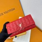 Louis Vuitton Capucines Compact Maxi Red Wallet ﻿ - Image 7