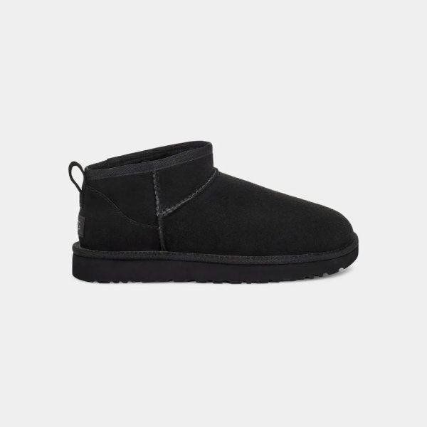5A09AE6A-758E-FB96-08CA-F2107F323AC3 UGG Classic Ultra Mini Boot Black - Shoes - Image 1