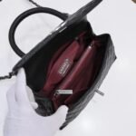 Chanel Classic Flag Bag Small Coco Handle Flap Bag Black Caviar Silver Hardware - Bag - Image 5