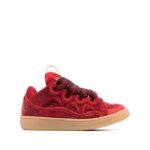 Lanvin LEATHER CURB SNEAKERS - Shoes