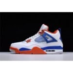 Air Jordan 4 White/Bright Crimso - Shoes