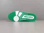Louis Vuitton Trainer Green White - Shoes - Image 8