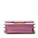 Hermes Epsom Mauve Sylvestre Constance Rose Gold Hardware - Image 6