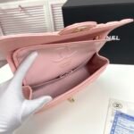 Chanel Classic Double Flap Bag Pink Caviar Golden Hardware - Bag - Image 8