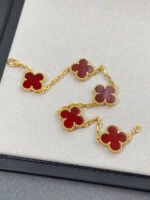Van Cleef & Arpels Vintage Alhambra bracelet, 5 motifs - Image 4