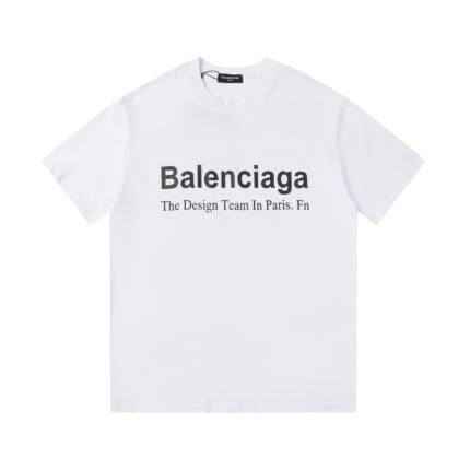 Balenciaga Logo T-shirts - Clothing