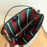 Gucci GG Emblem Bucket Bag - Black - Image 9