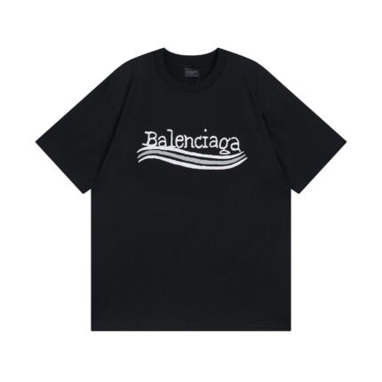 Balenciaga Logo T-shirts - Clothing