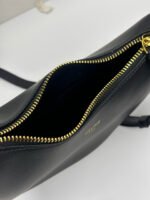 Teen Celine Lulu IN Grained Calfskin Bag- Black - Image 7