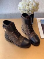 Louis Vuitton Wonderland Flat Ranger Monogram Material Black/Brown - Image 3