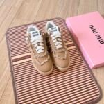 Miu Miu Low-top sneakers for Women Brown - Shoes