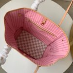 [TOP] Louis Vuitton LV Neverfull MM bag-Pink Lining - Image 5
