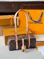 Louis Vuitton Hang On Handbag - Brown - Image 2