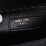 SAINT LAURENT Envelope Medium Bag -Black Bag - Image 6
