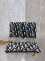 [TOP] Dior SADDLE bag Blue Dior Oblique Jacquard - Bag - Image 5