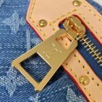 [TOP]LOUIS VUITTON LV Monogram Denim High Rise Bumbag Blue - Image 10
