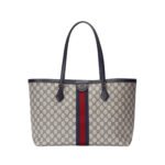 Gucci Ophidia medium tote bag Blue- Bag