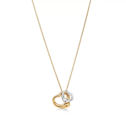 Tiffany Open Heart Pendant