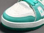 Louis Vuitton Trainer White Green - Shoes - Image 2