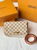 [TOP]Louis Vuitton  Damier Azur Favorite MM - White - Image 2