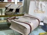 Chloe Woody tote bag Medium Size - Bag - Image 4